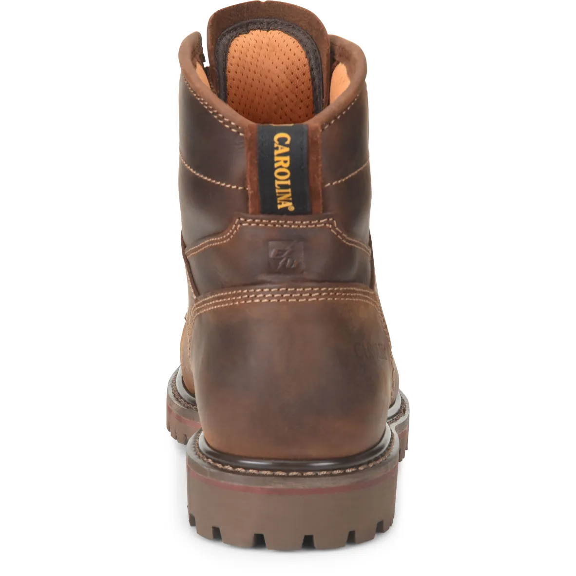 Carolina Men's 28 Series 6” Comp Toe WP Grizzly Work Boot - Brown - CA7528