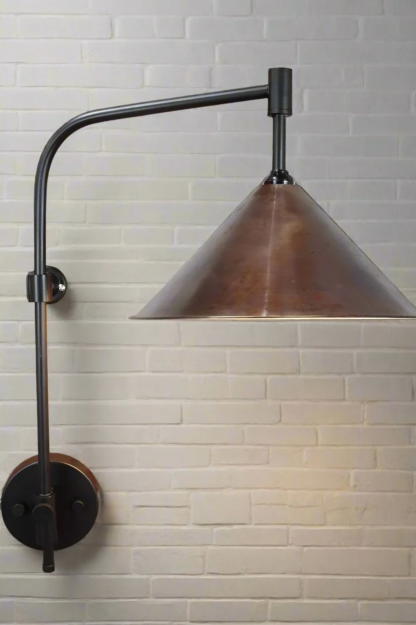 Cone Wing Wall Lamp with Wall Plug