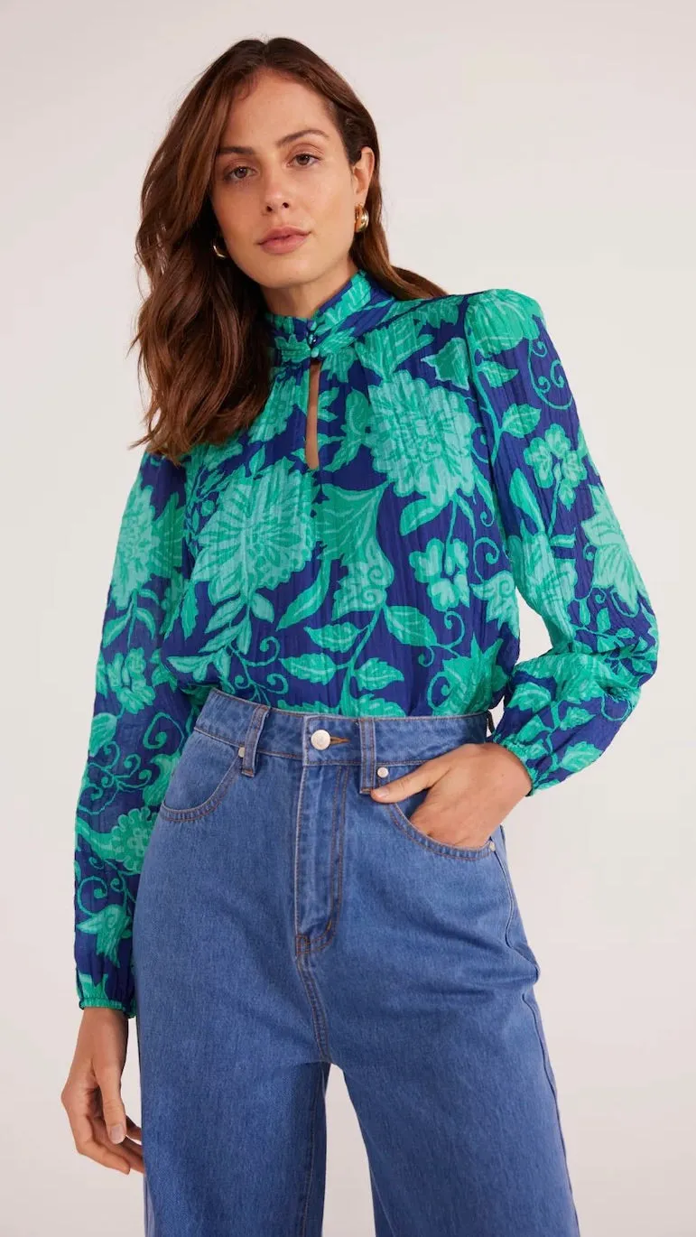 Connie Keyhole Blouse