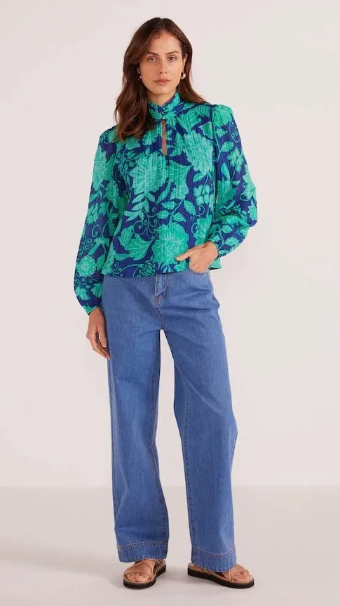 Connie Keyhole Blouse