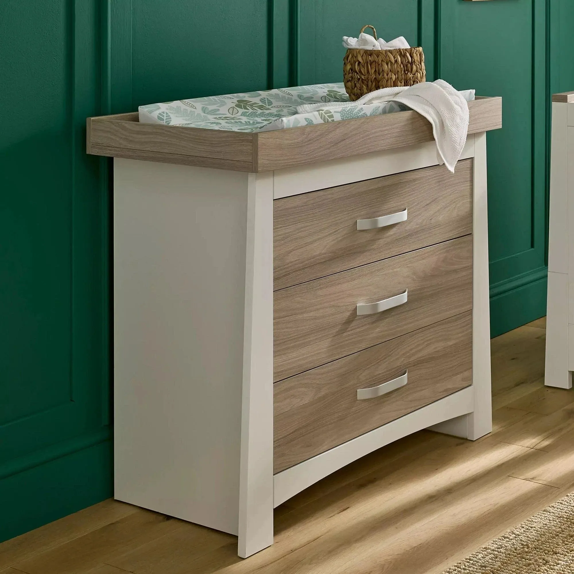 Cuddleco Ada Dresser Changer - White and Ash