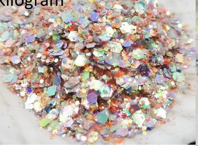 DANIELLE glitter  glitter polyester chunky mix cosmetic glitter