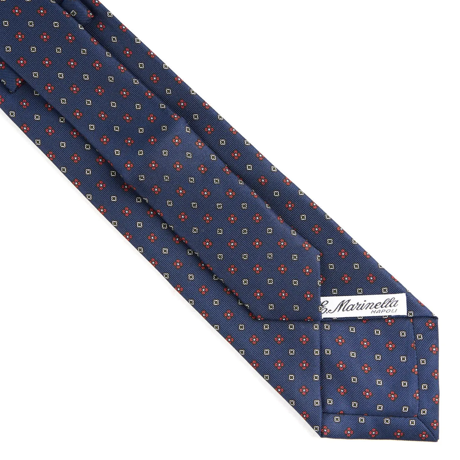 DARK BLUE EXTRA LONG SARTORIAL SILK TIE