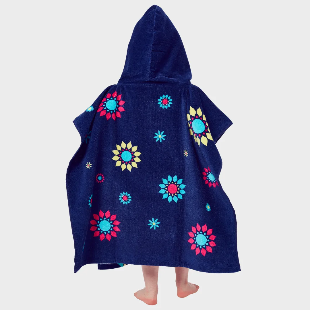 Disney Frozen Anna And Elsa Towel Poncho