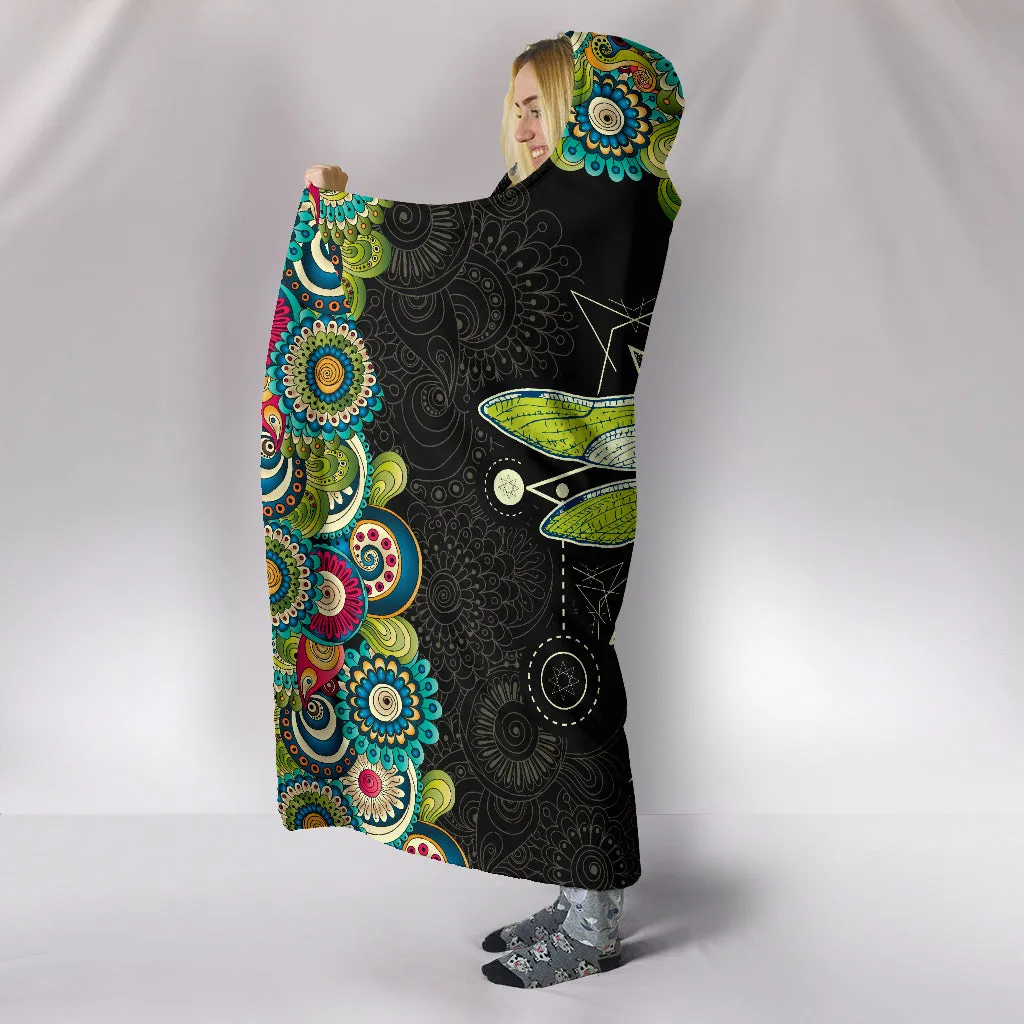 Dragonfly Hoodie Blanket