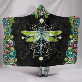 Dragonfly Hoodie Blanket