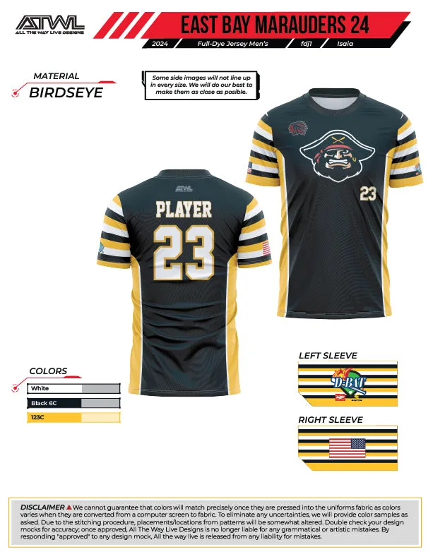 East Bay Spring 2024 Baseball Jerseys