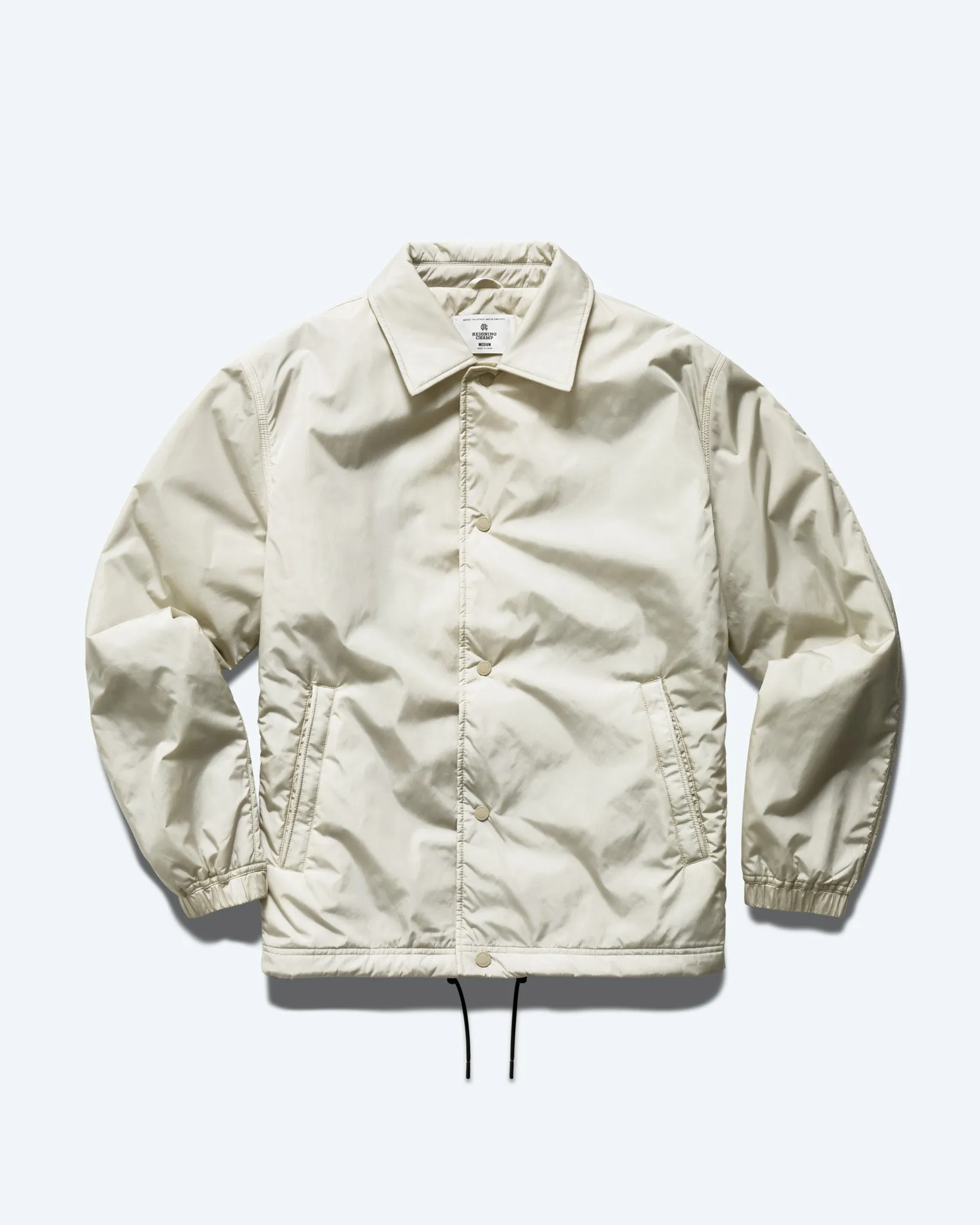 Econyl Satin Nylon Coach's Jacket