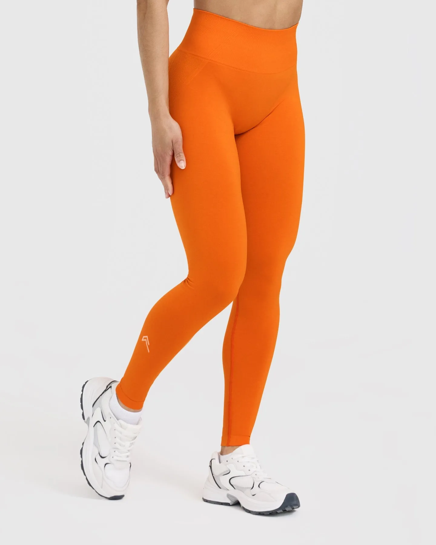 Effortless Seamless Leggings | Flame Orange