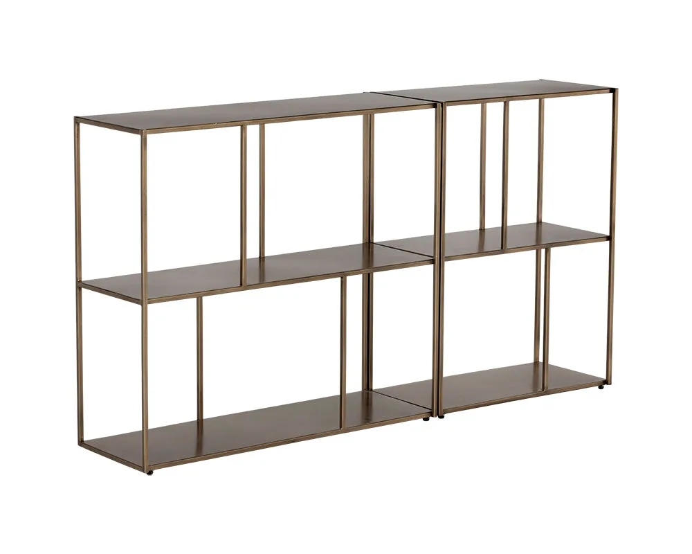 Eiffel Low Bookcase - Medium