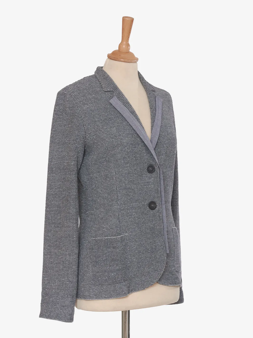 Falconeri gray knit jacket