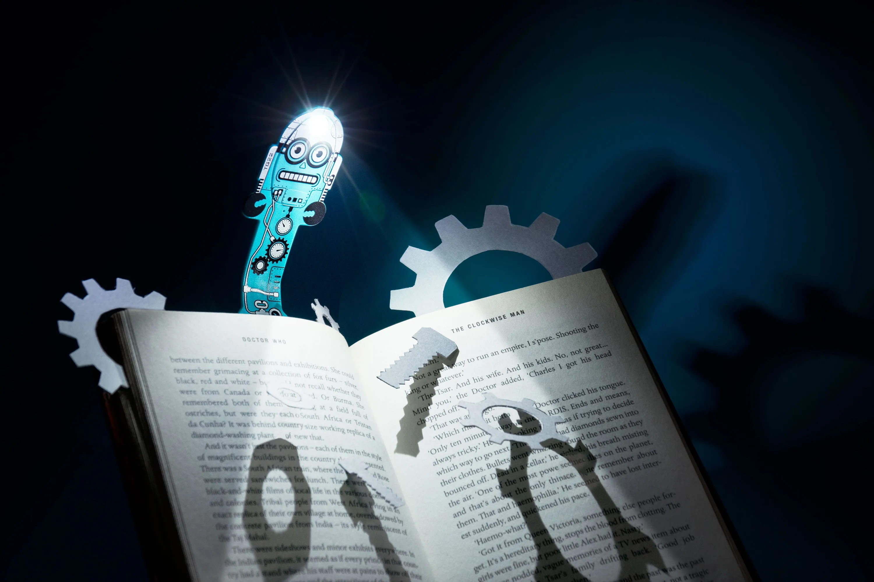 Flexilight Pal Book Light (Robot Blue)