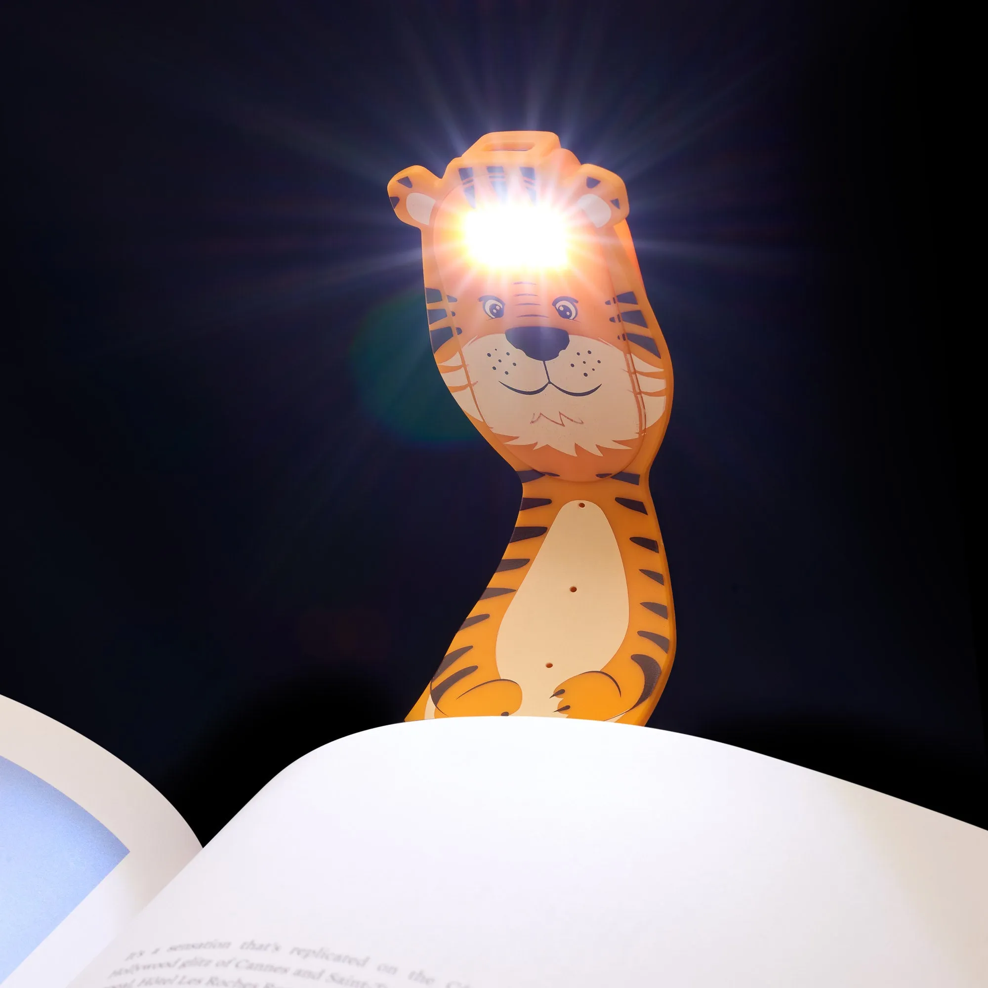 Flexilight Pals Rechargeable Book Light (Tiger)