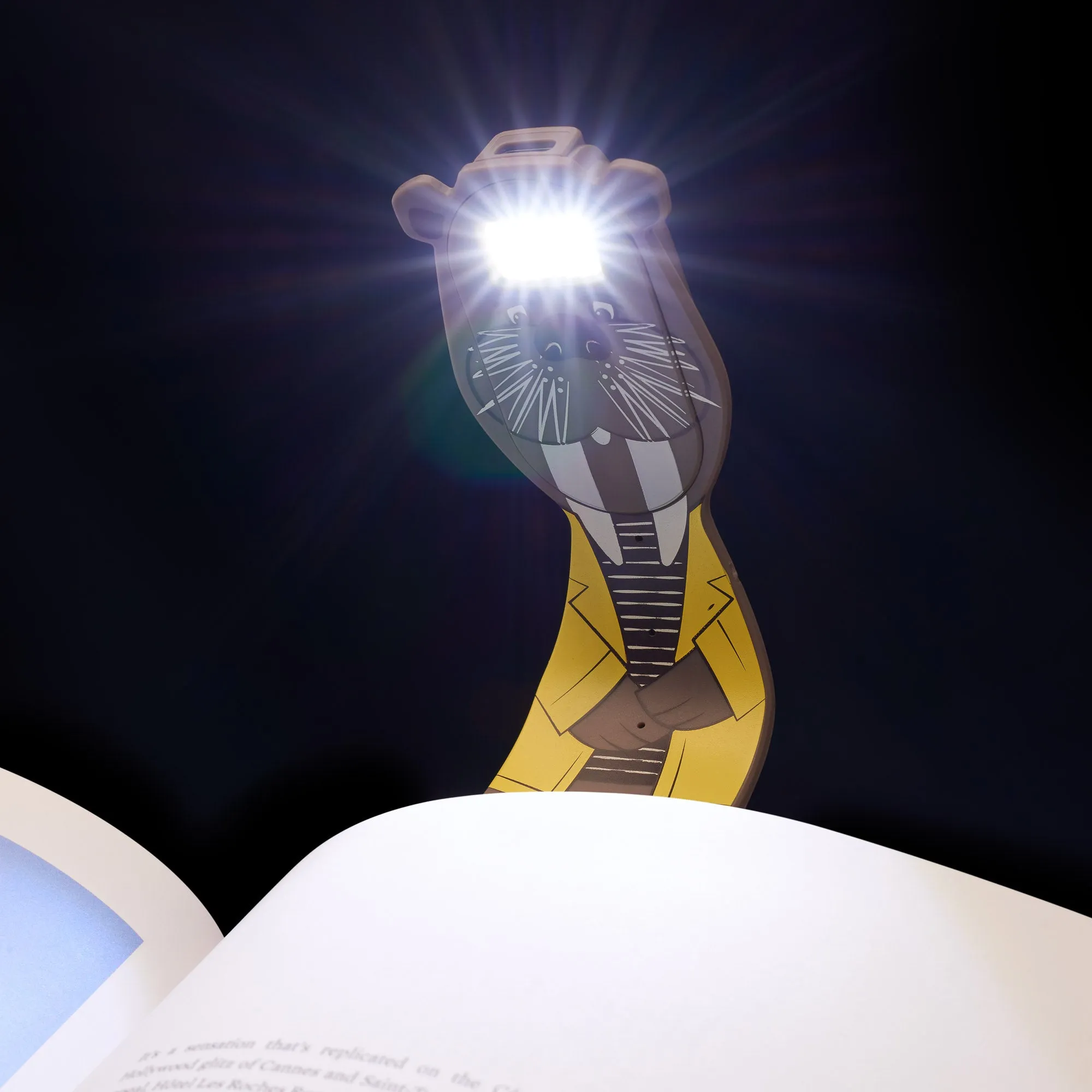 Flexilight Pals Rechargeable Book Light (Walrus)