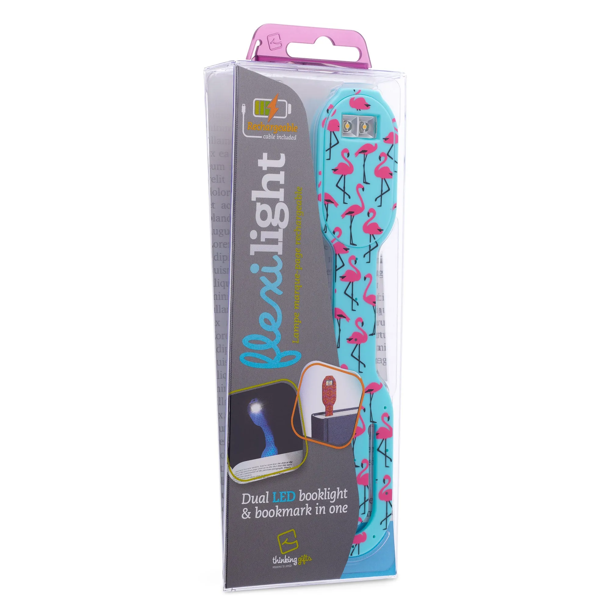 Flexilight Rechargeable Book Light (Flamingo)