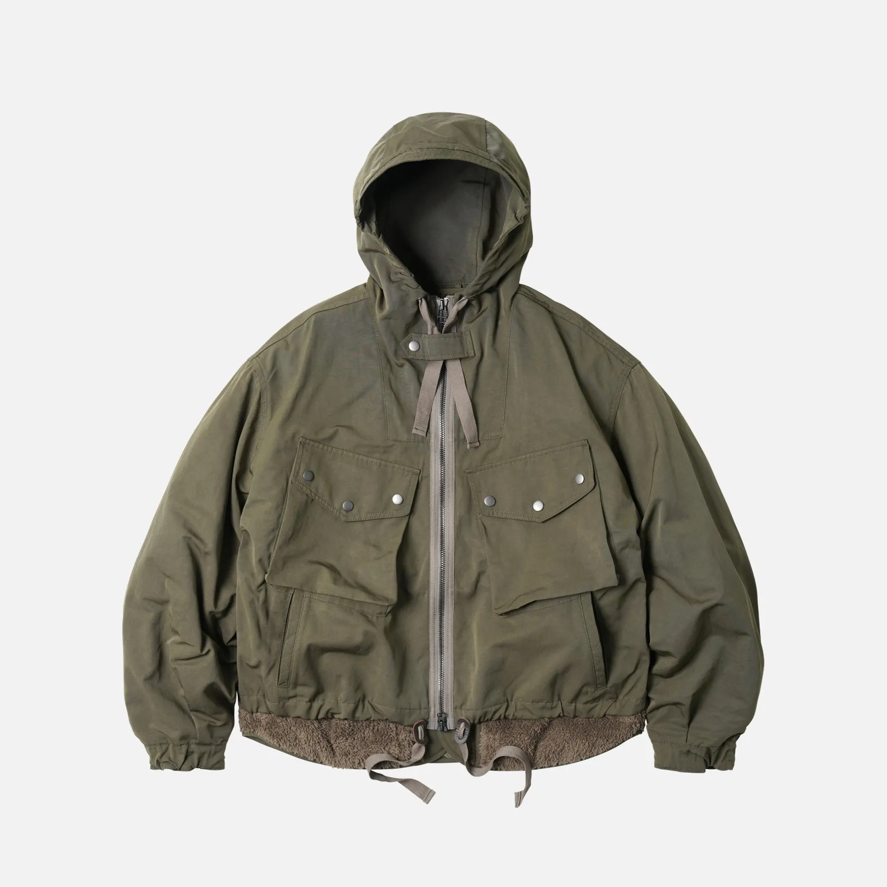 FrizmWorks Smock Hooded Parka - 002 Olive