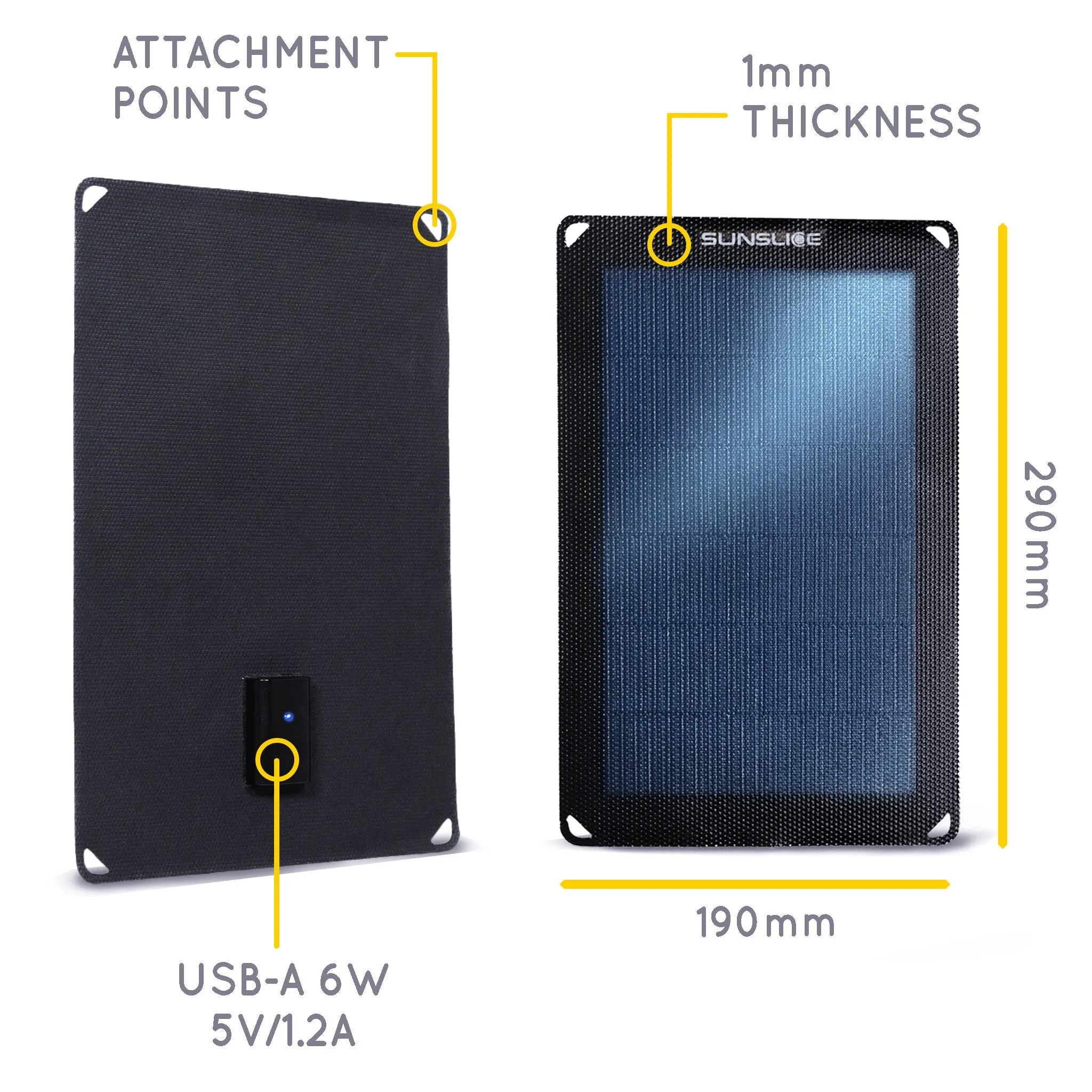 Fusion FLEX 6 Watts - Portable Solar Panel