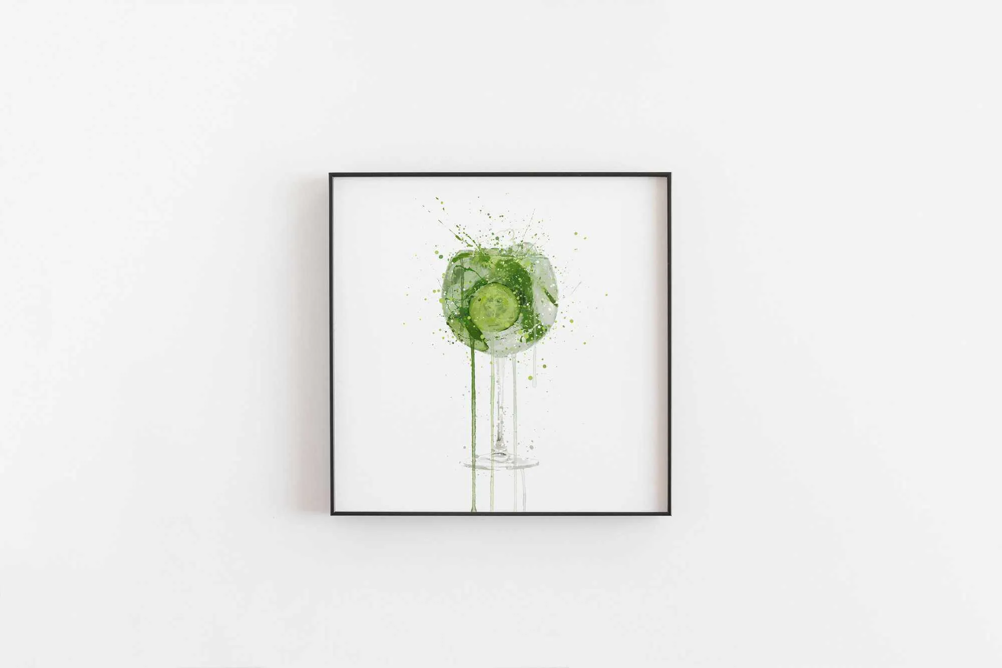 Gin and Tonic Wall Art Print 'Goblet 2.0'