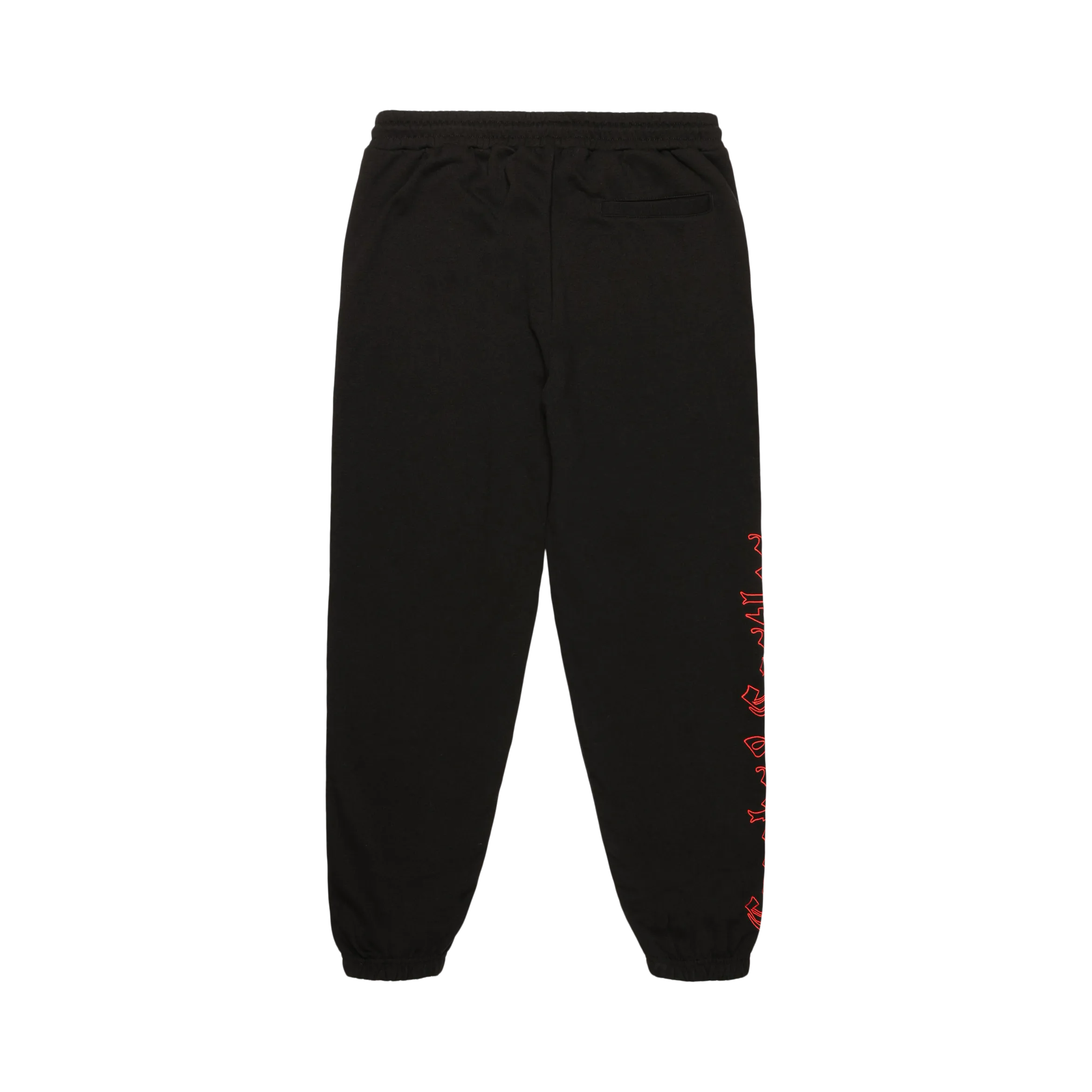 Gothic Embroidered Logo Jogger