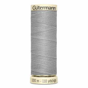 Gutermann Polyester Thread 100m #102 Light Grey