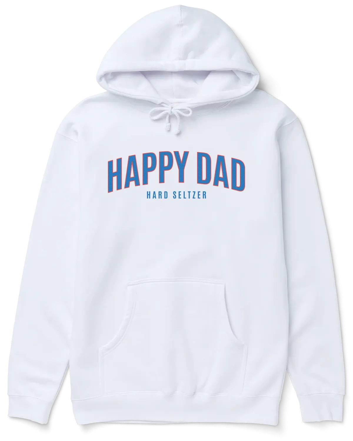 Happy Dad Arch Hoodie (White)