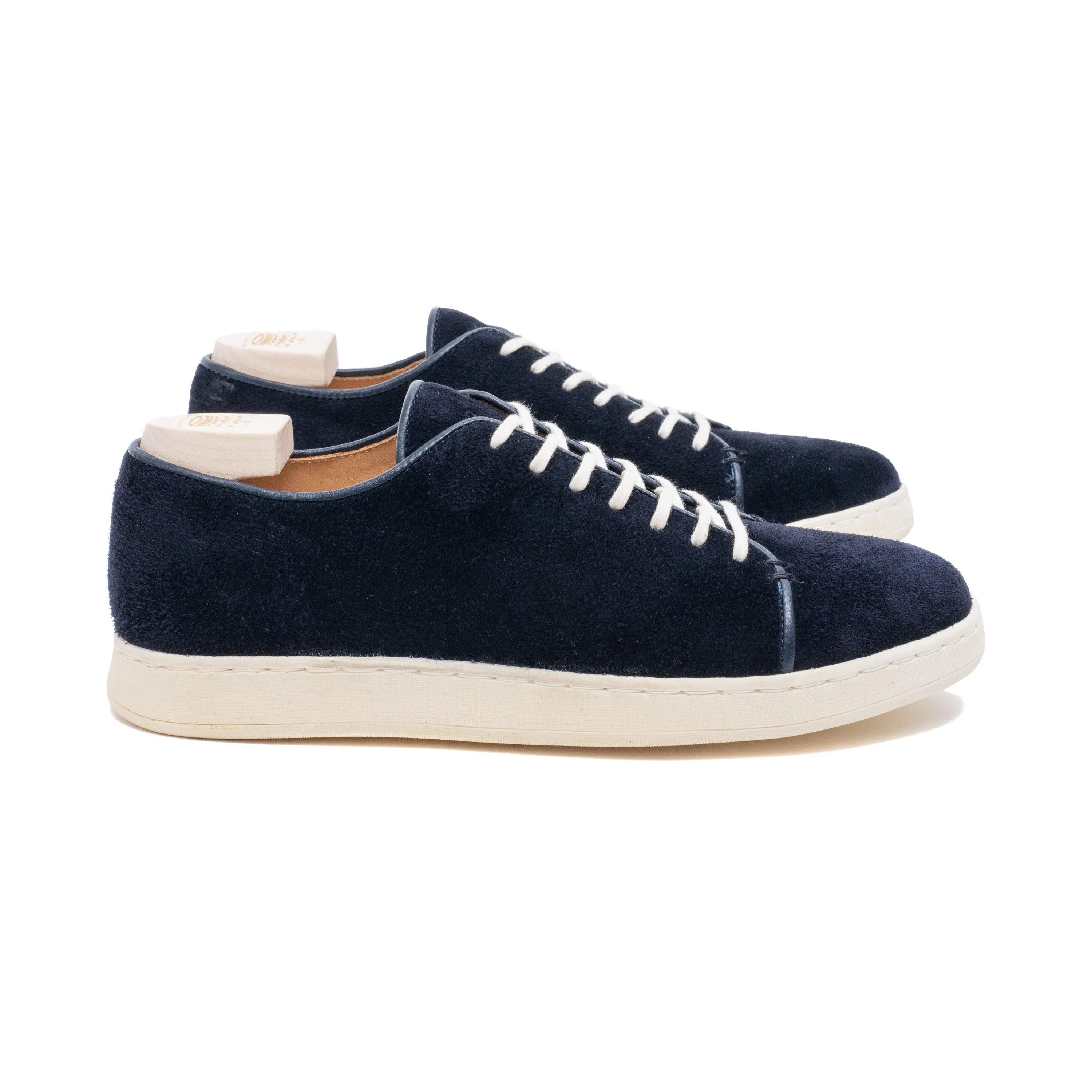 Harlestone Derby - Navy Scottish Deer Suede