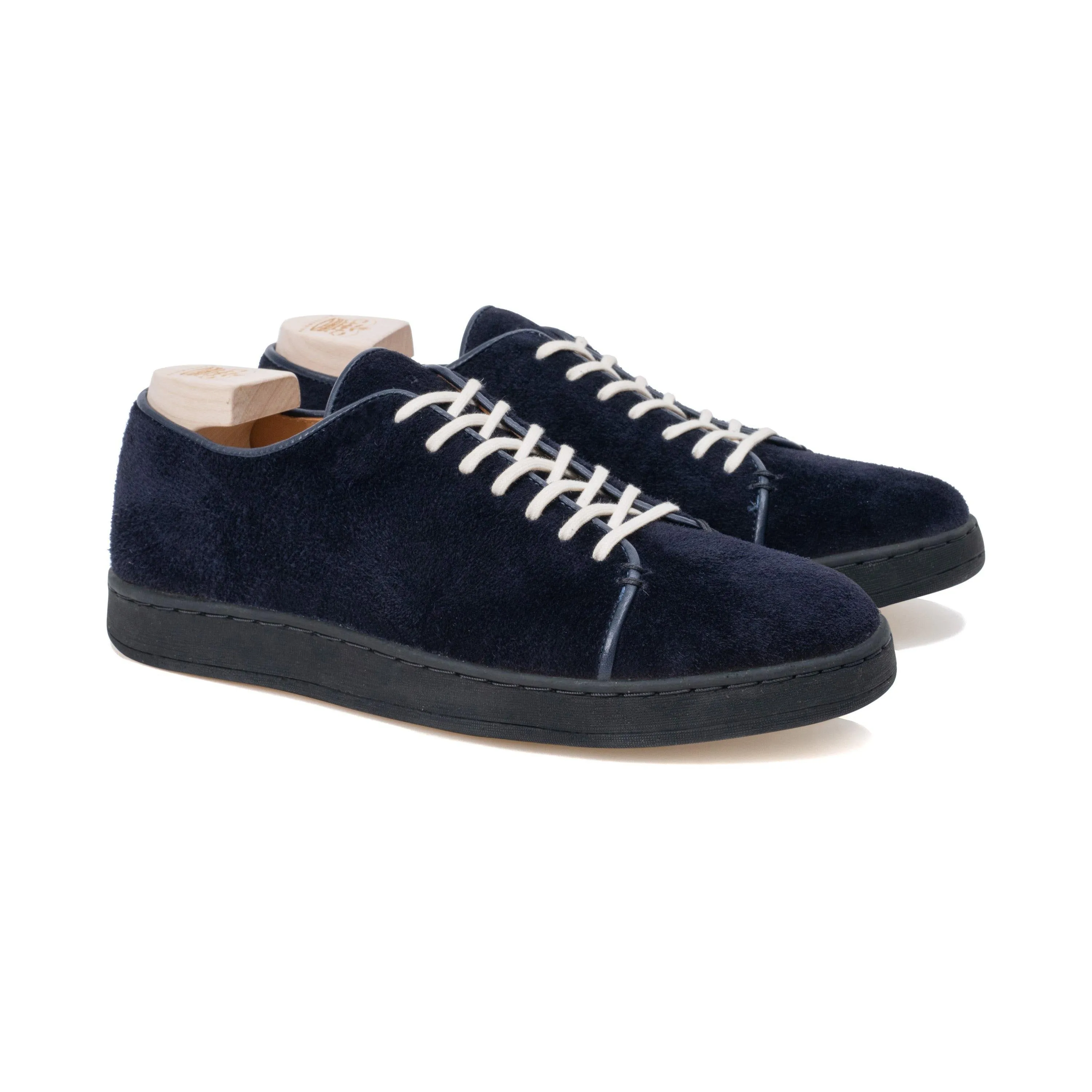 Harlestone Derby - Navy Scottish Deer Suede