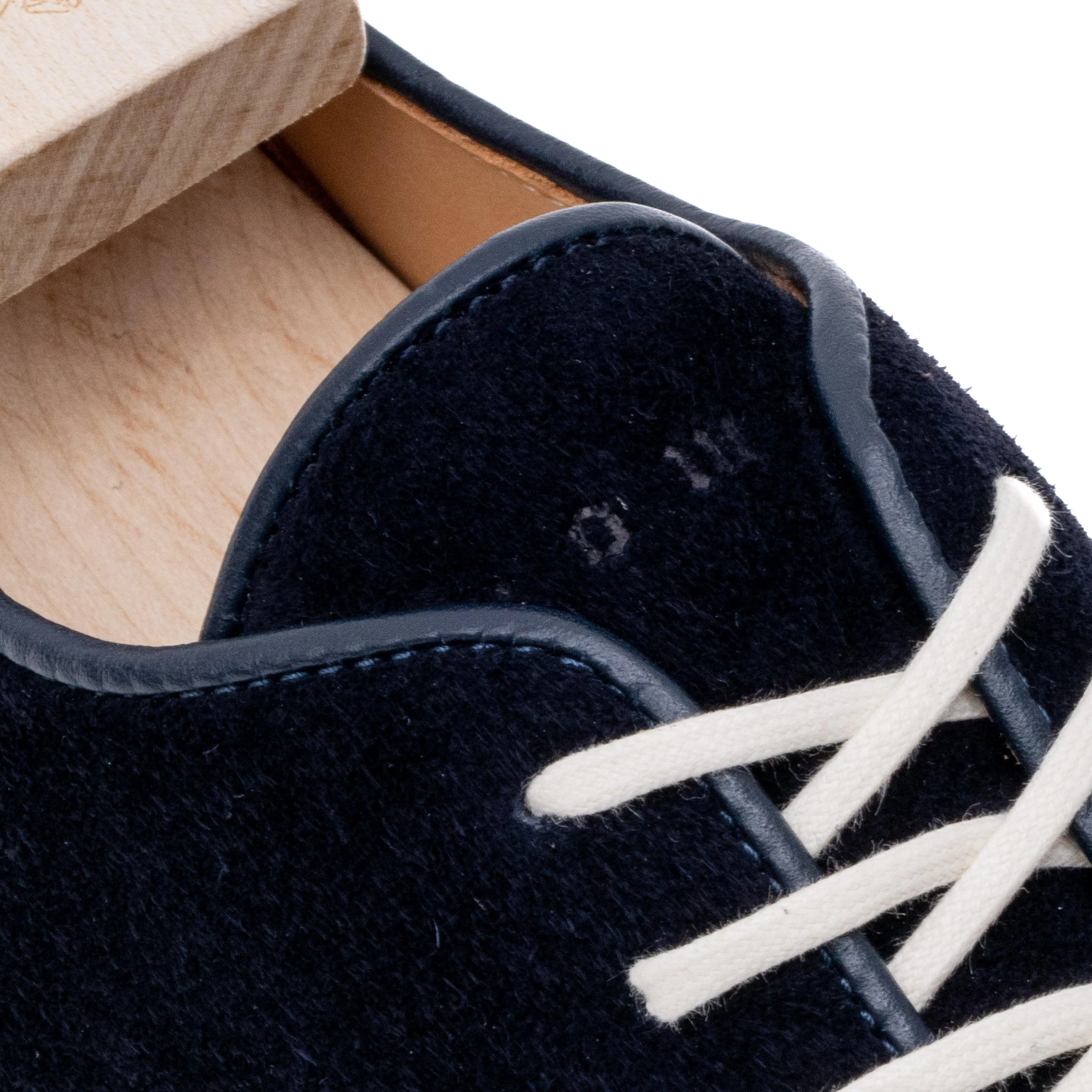 Harlestone Derby - Navy Scottish Deer Suede