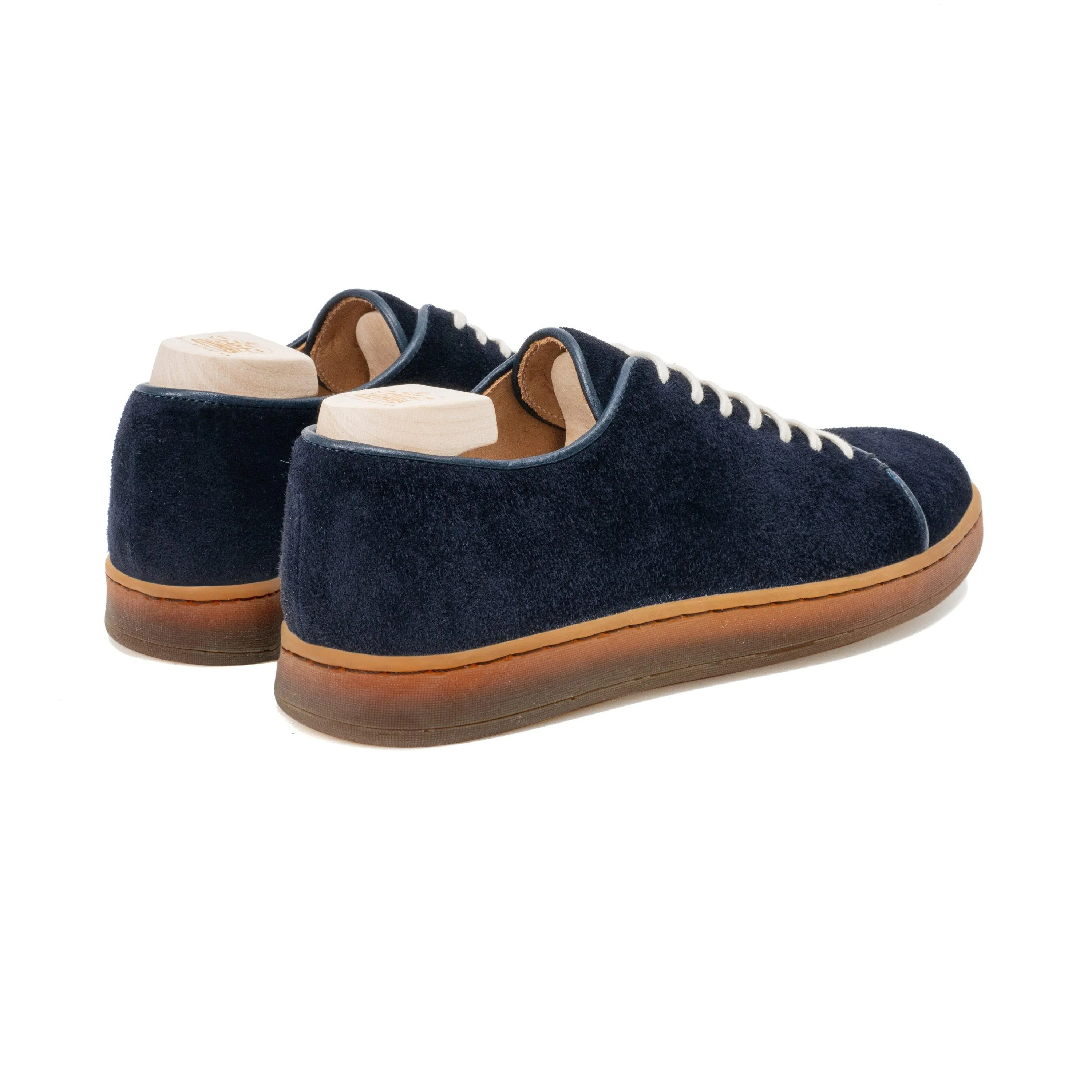 Harlestone Derby - Navy Scottish Deer Suede