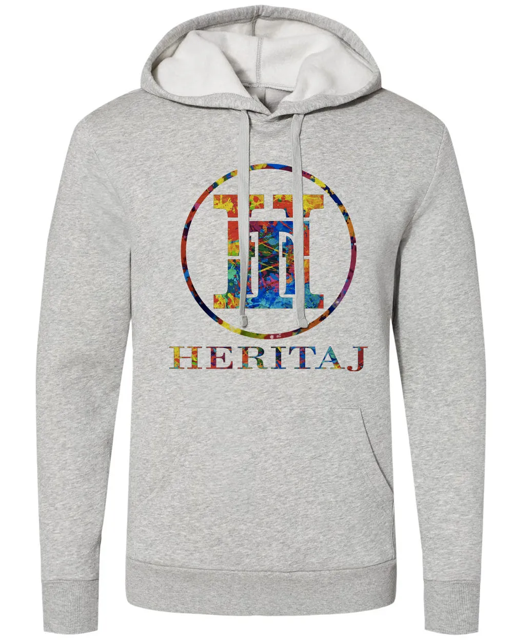 HERITAJ ABSTRACT LOGO-HOODIE