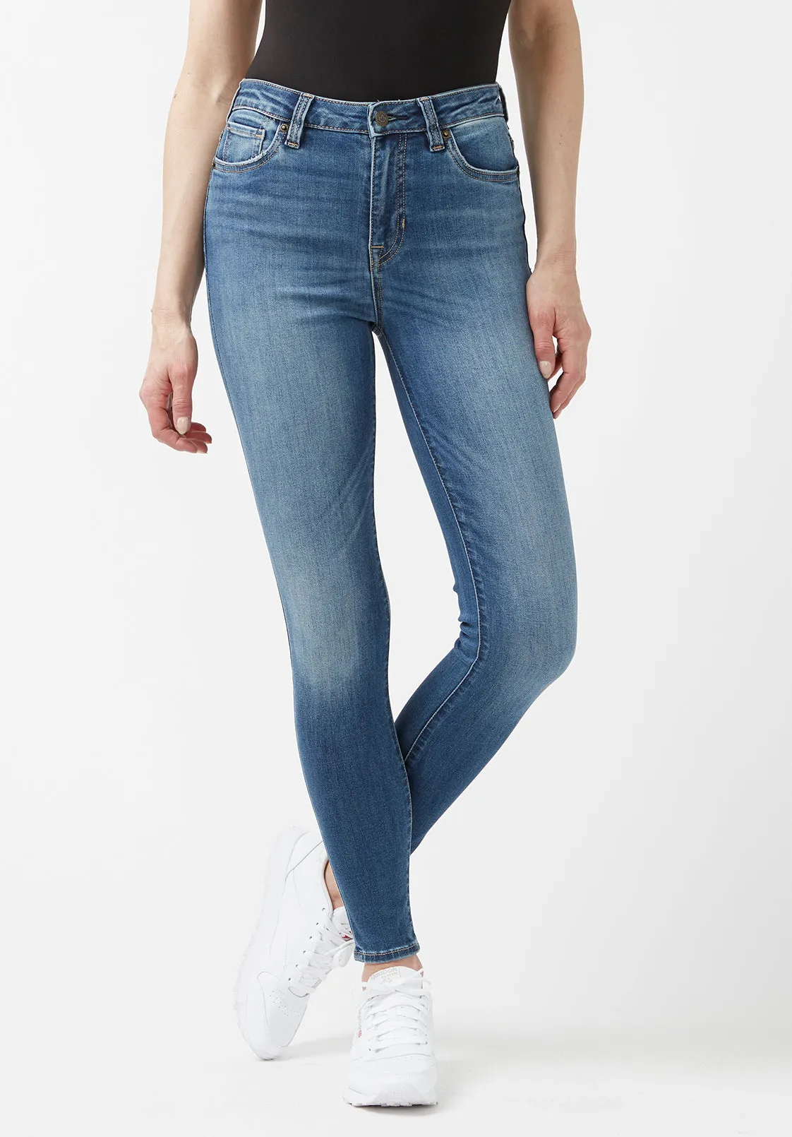 High Rise Skinny Skylar Women's Jeans in Indie Blue Wash - BL15675