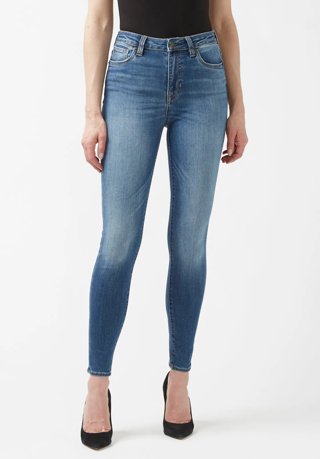 High Rise Skinny Skylar Women's Jeans in Indie Blue Wash - BL15675