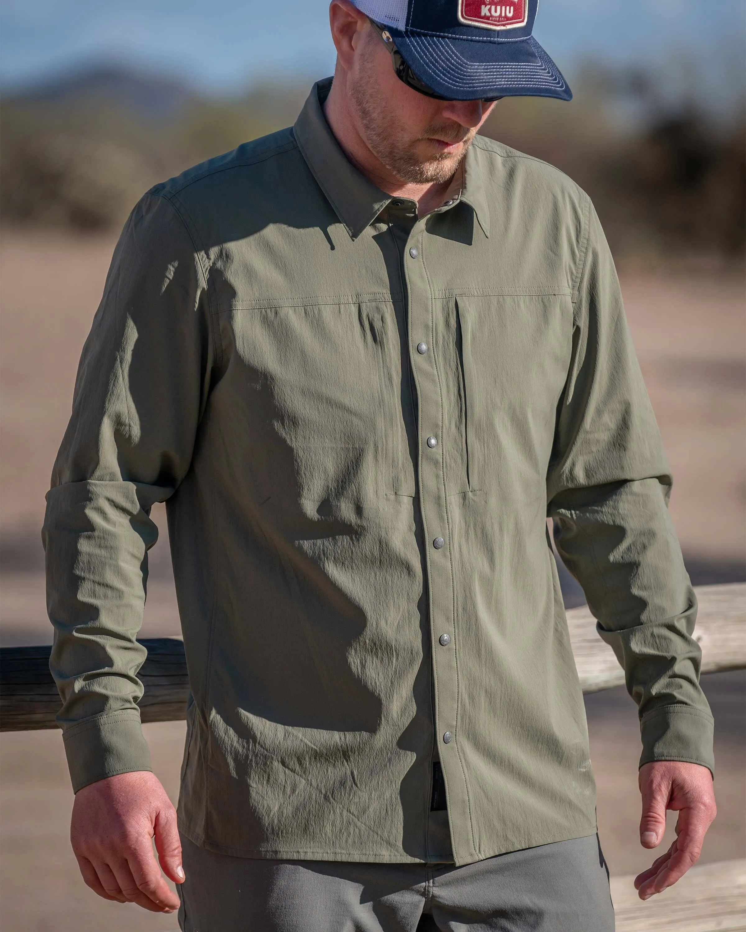 Intrepid LS Shirt | Bone