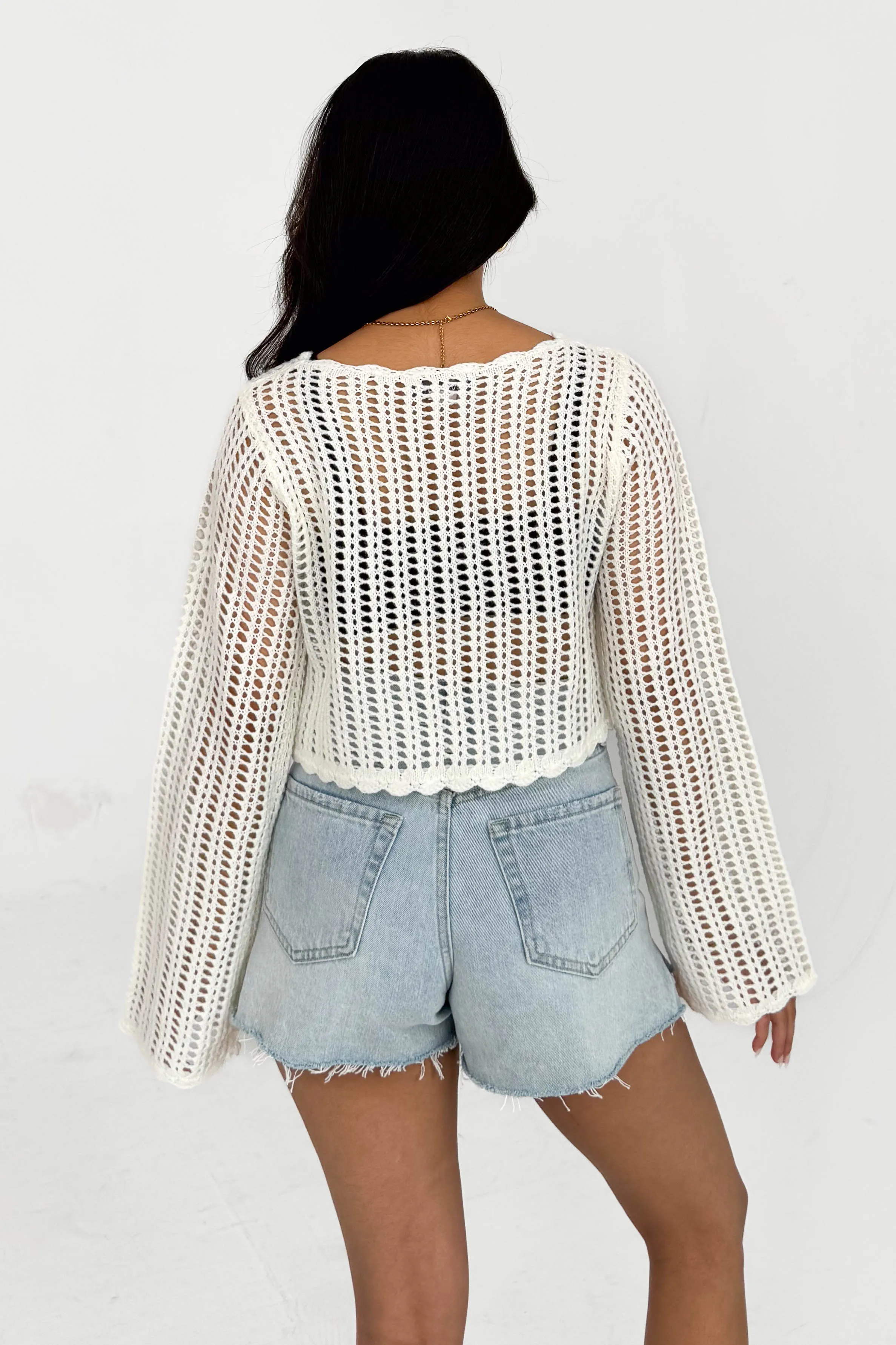 Key West Cardigan in Cream