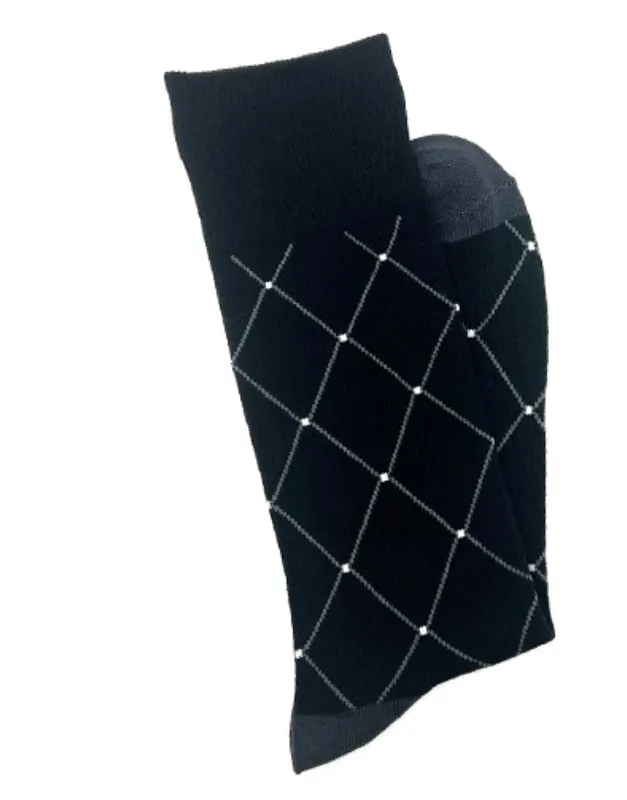 Knotz Fancy Socks, Black