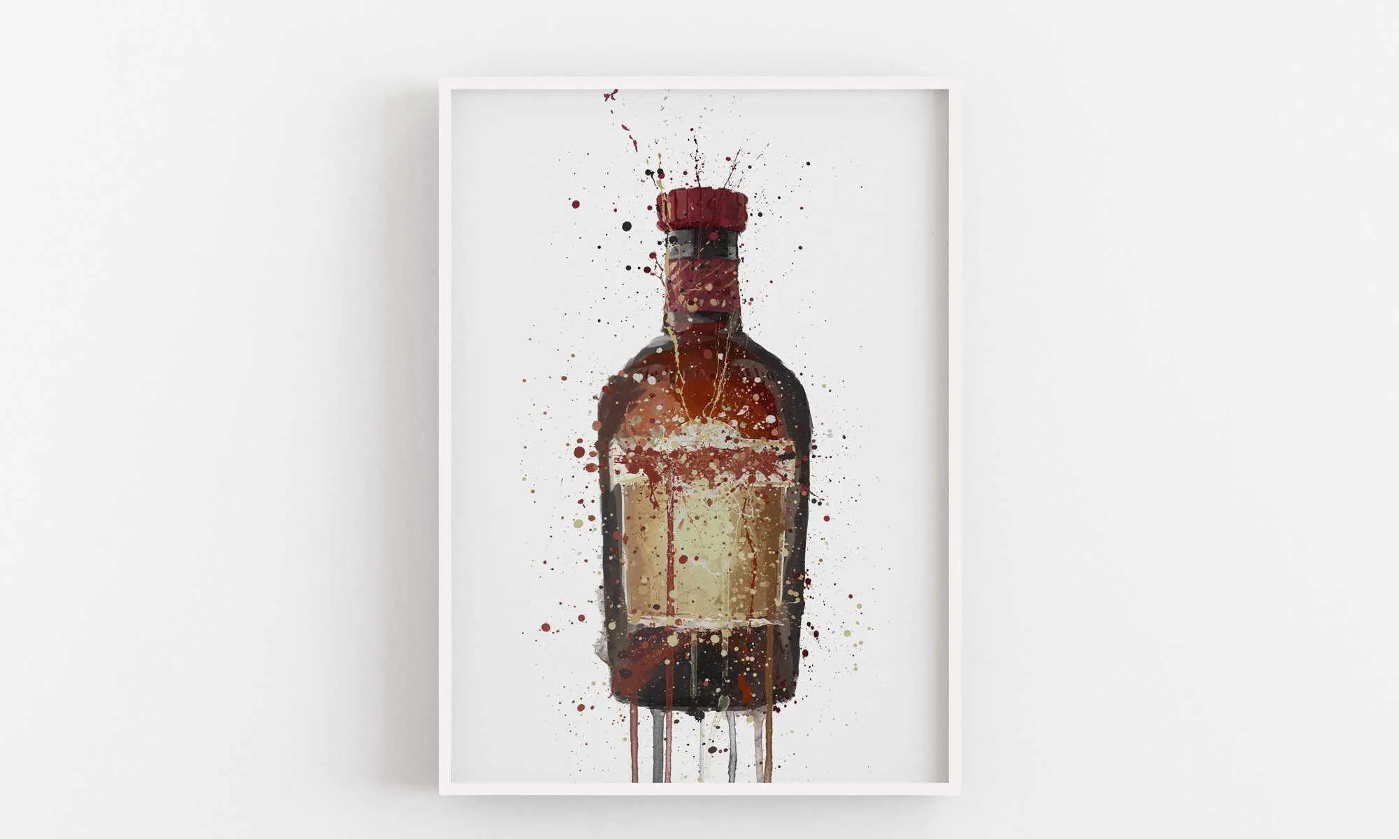 Liqueur Bottle Wall Art Print 'Sweet Pollen'