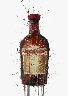 Liqueur Bottle Wall Art Print 'Sweet Pollen'