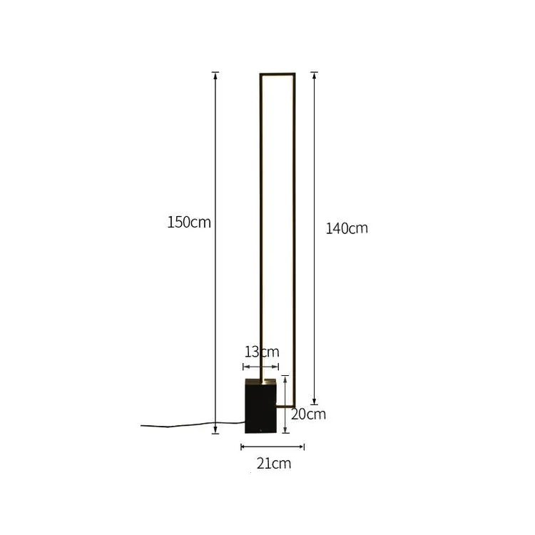 Luminaire Black Floor Lamp