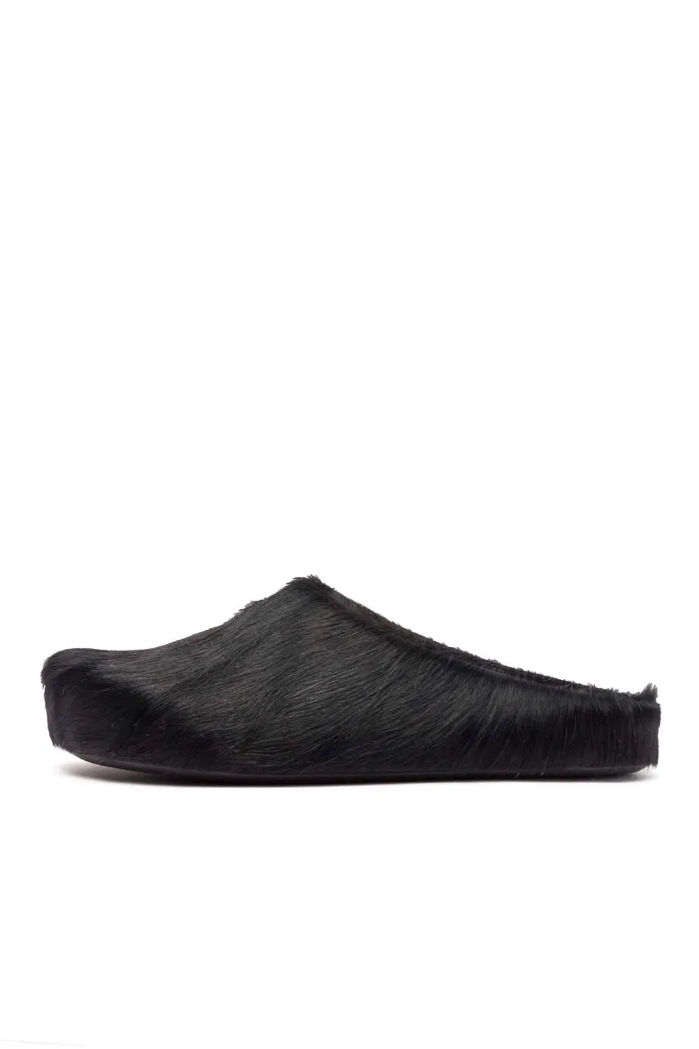 Marni Mens Fussbett Sabot 'Black'