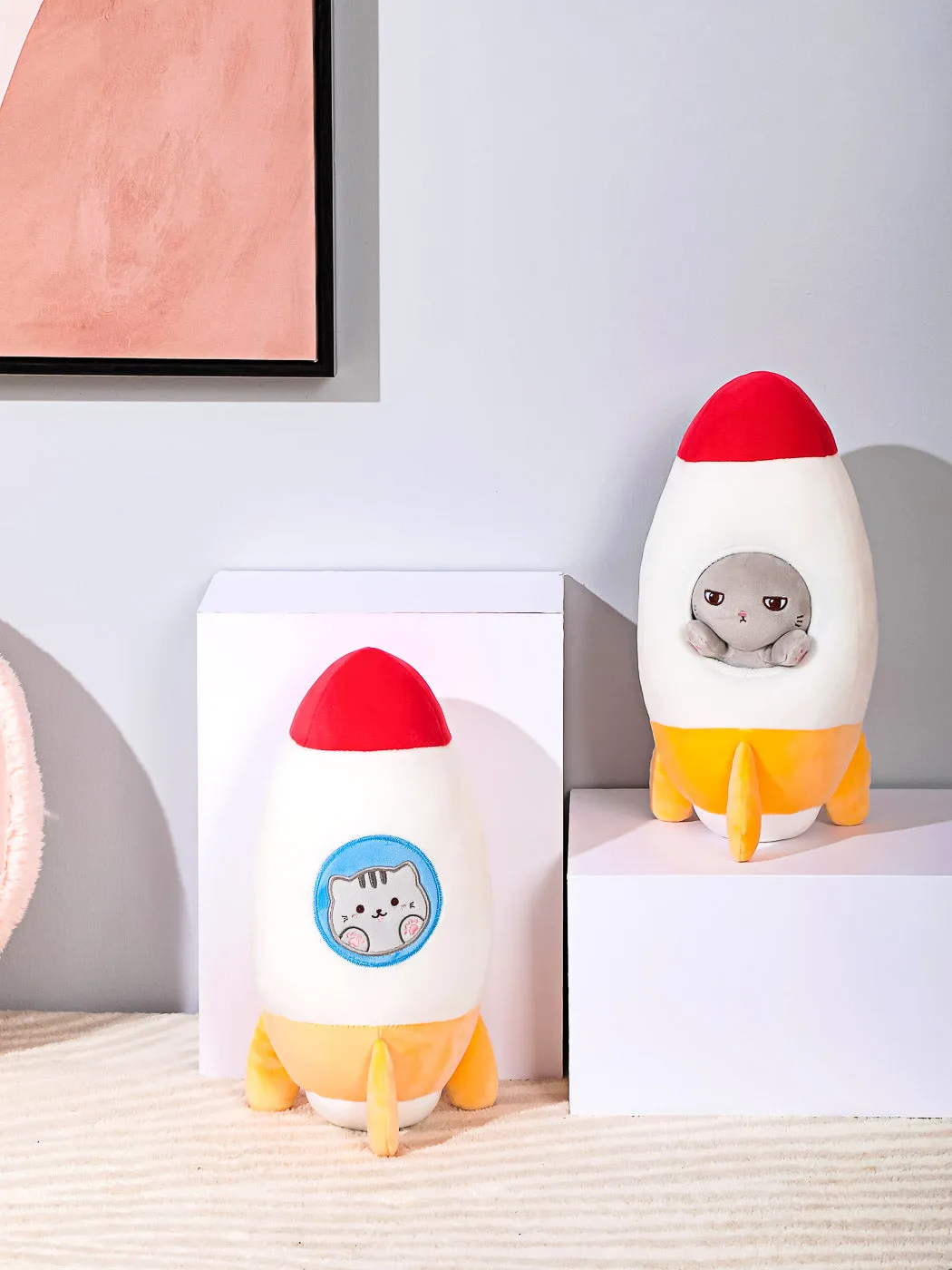 MINISO Space Series Rocket Plush Toy