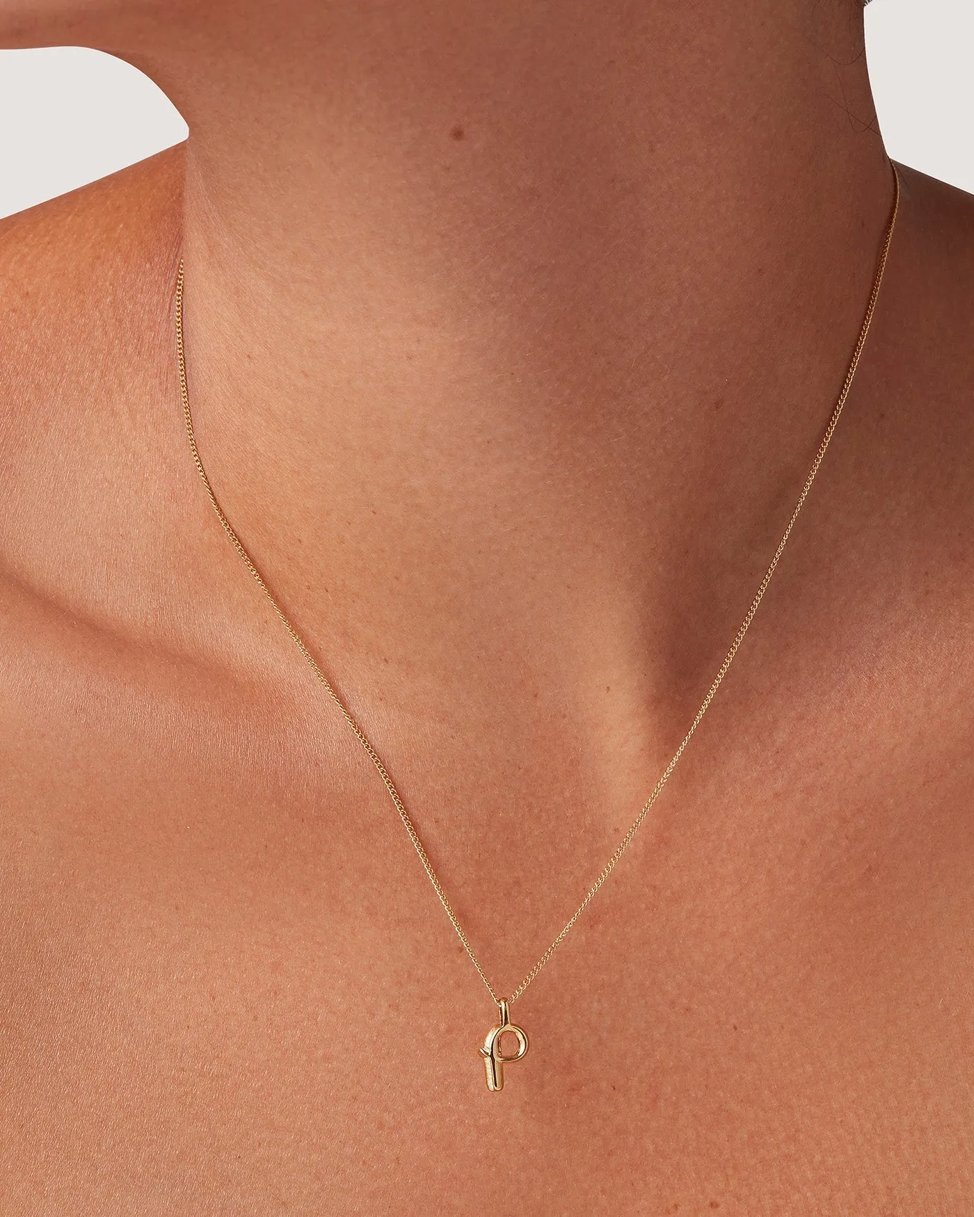 Monogram Necklace - P