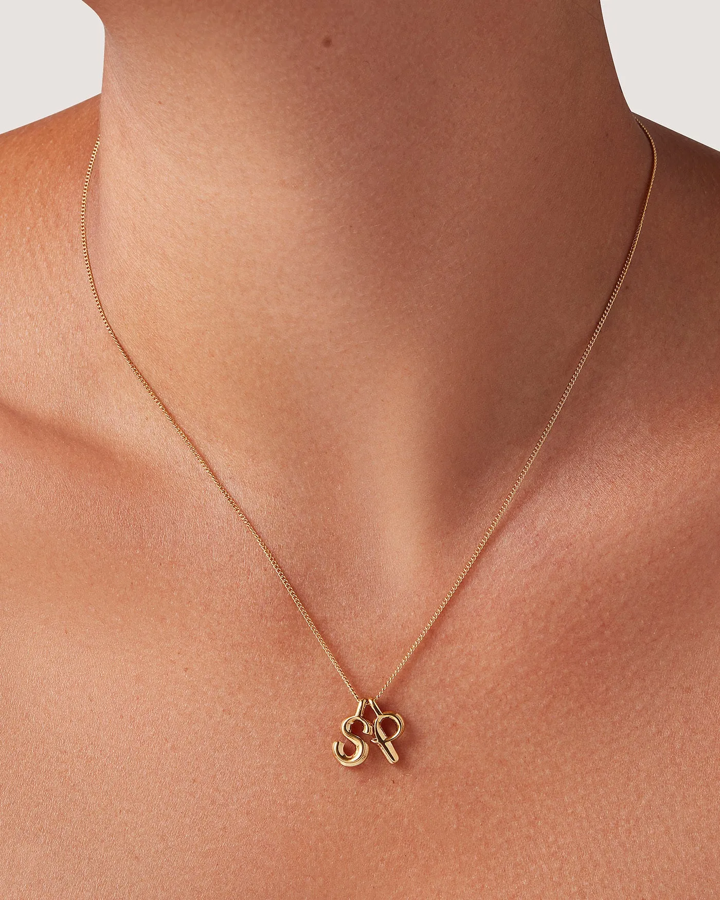 Monogram Necklace - P