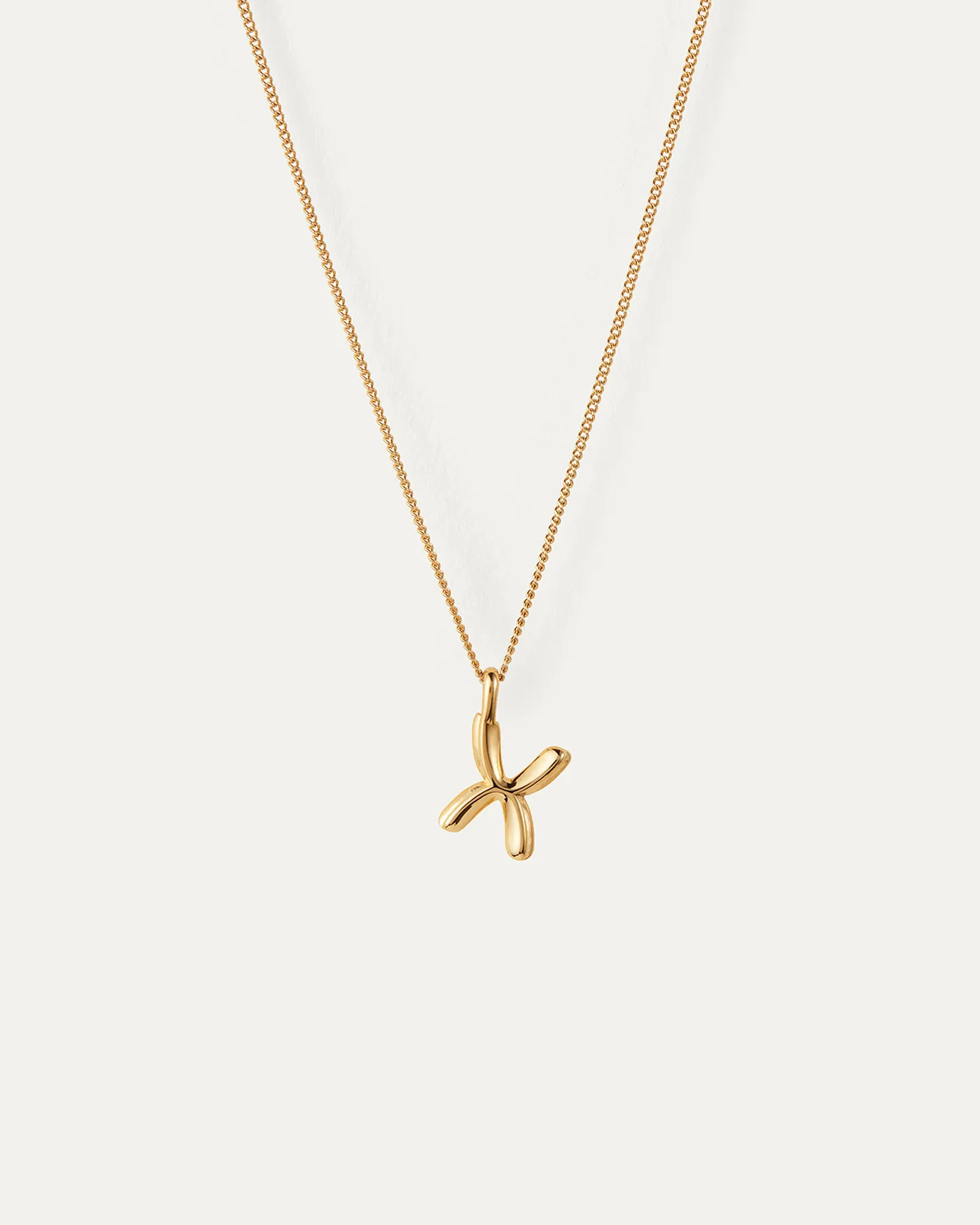 Monogram Necklace - X