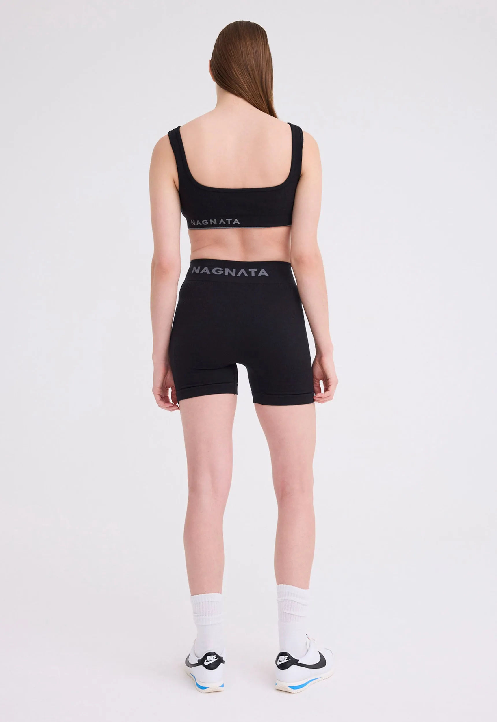 NAGNATA Ballet Wool Mini Short - Black