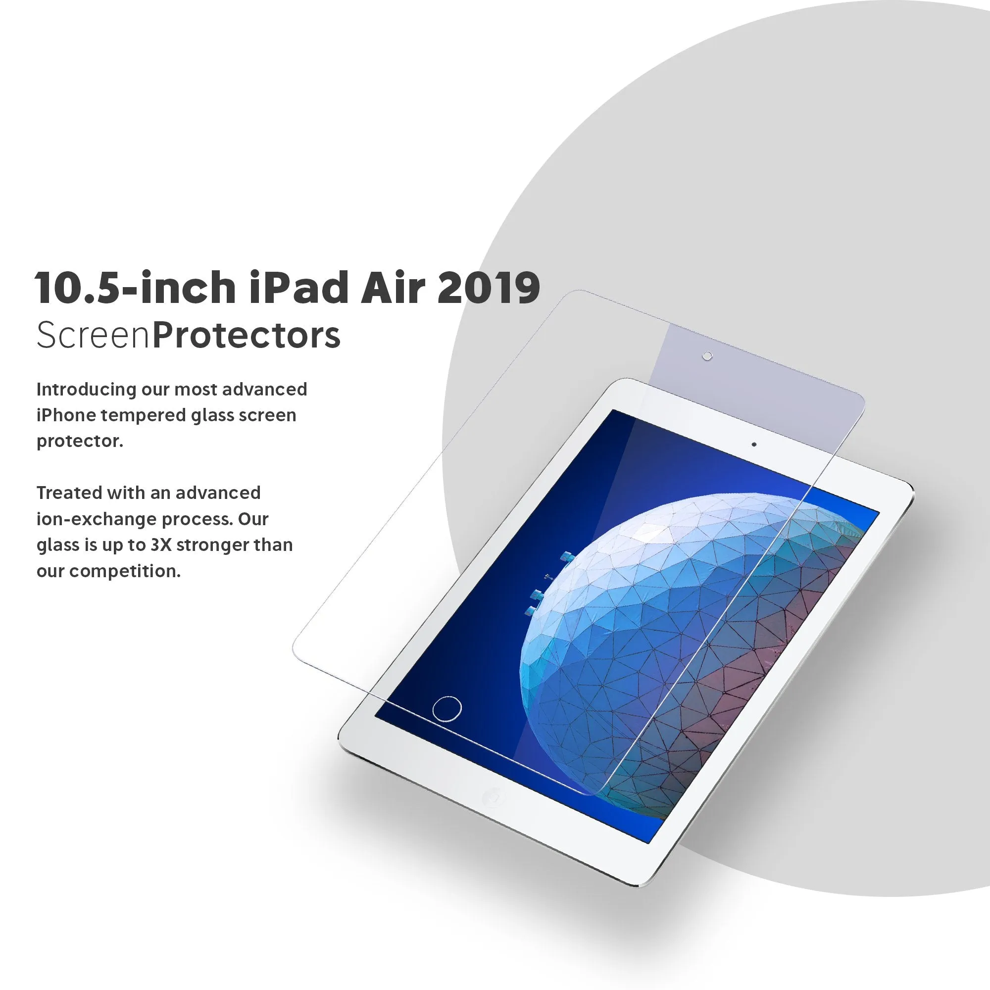 NanoArmour iPad Air Anti-Blue light Screen Protector (2019) 10.5-inch