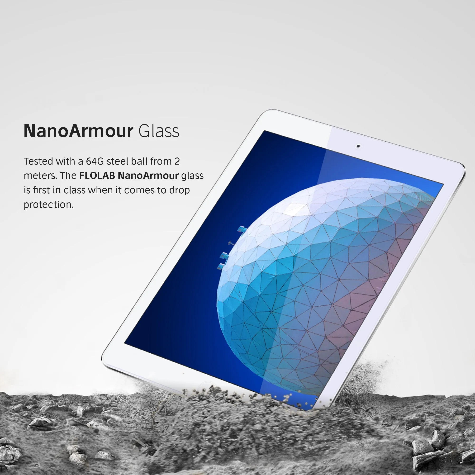 NanoArmour iPad Air Anti-Blue light Screen Protector (2019) 10.5-inch