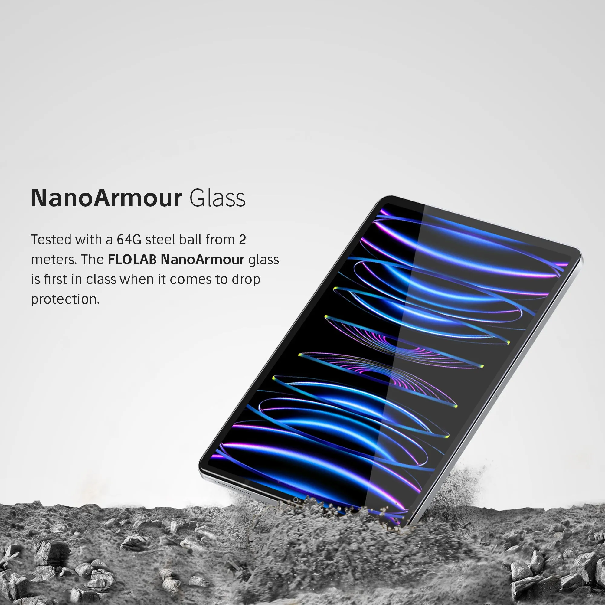 NanoArmour iPad Pro Anti-Blue light Screen Protector 12.9-inch 2022