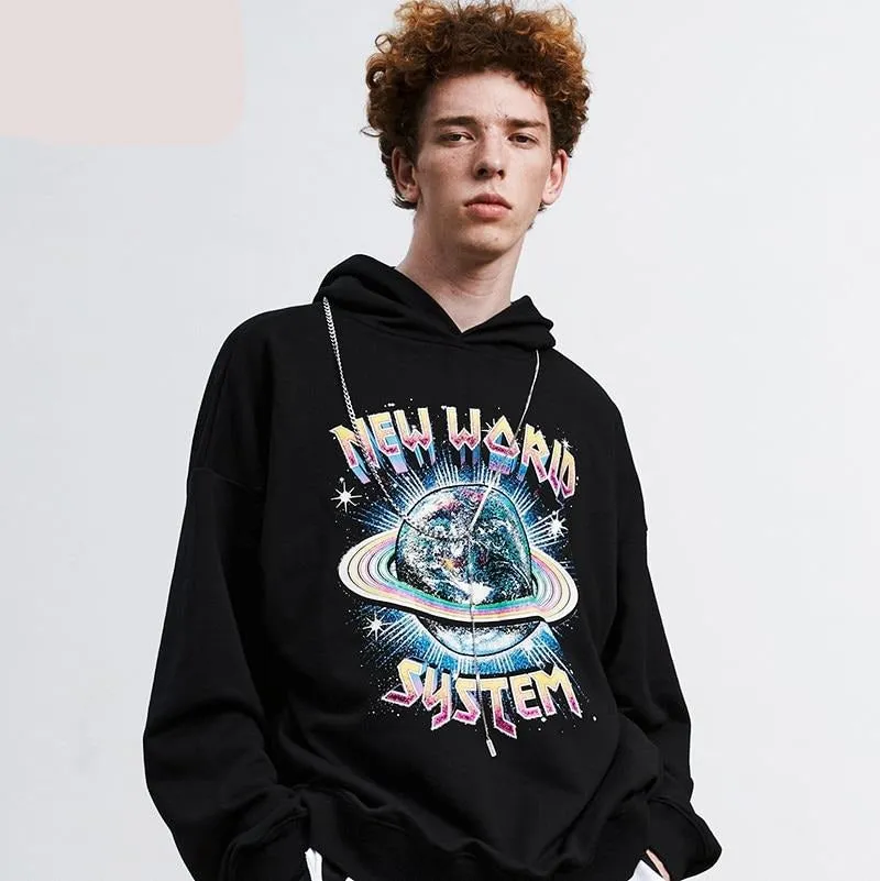 New World System  Pullover Hoodie