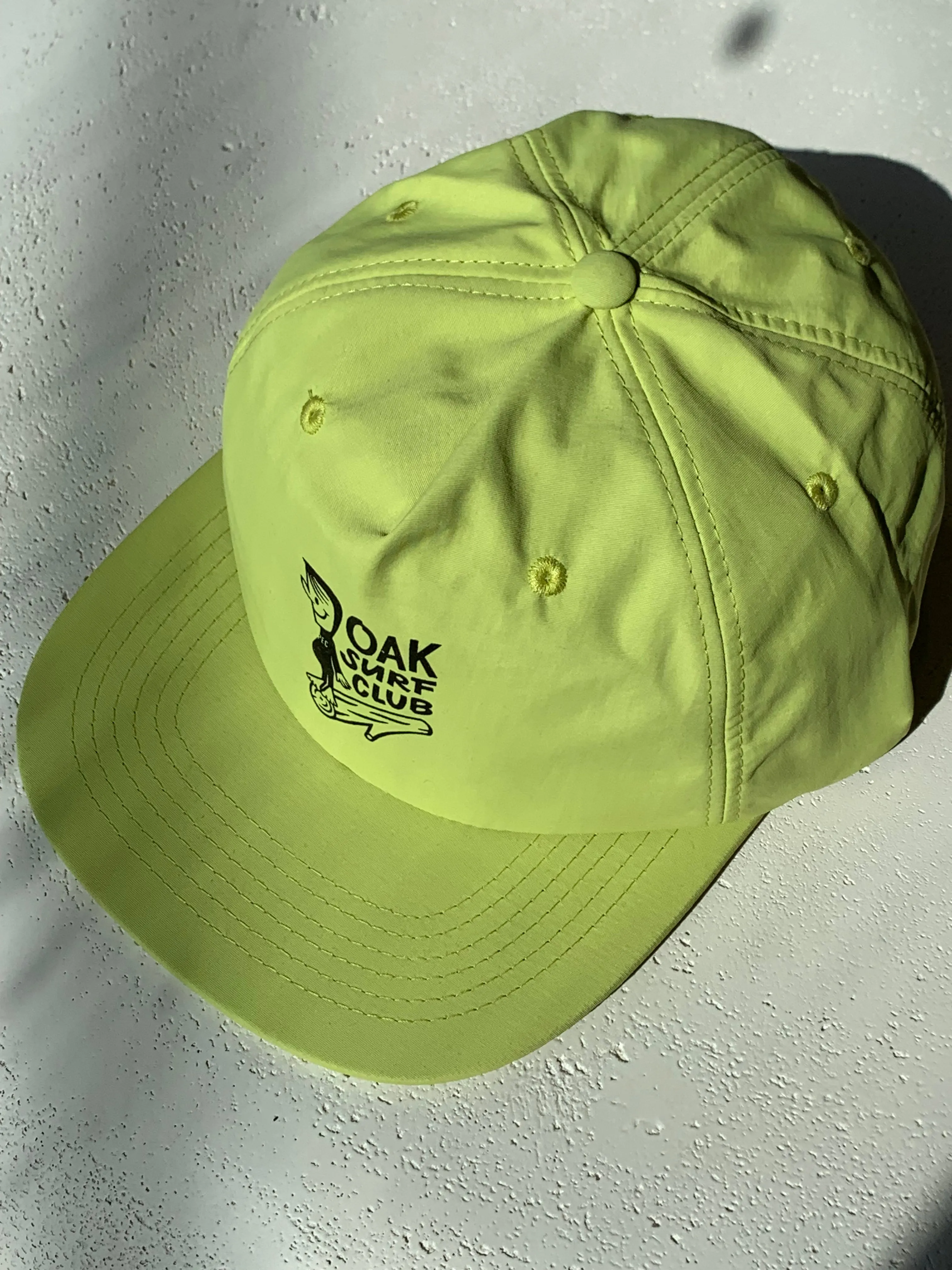 OAK SURF CLUB NYLON GROVER HAT - GREEN