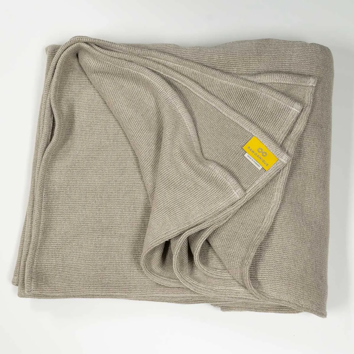 PROVENCE 100% Organic Hemp Knit Blanket / Bedspread